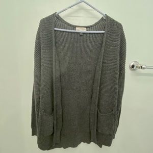 Dark grey cardigan